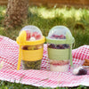 Crystalia Yogurt Cups with Lids, Set of 2